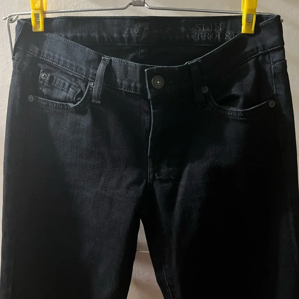 Black jeans. Not used but without tags. Beautiful look - Picture 4 of 6